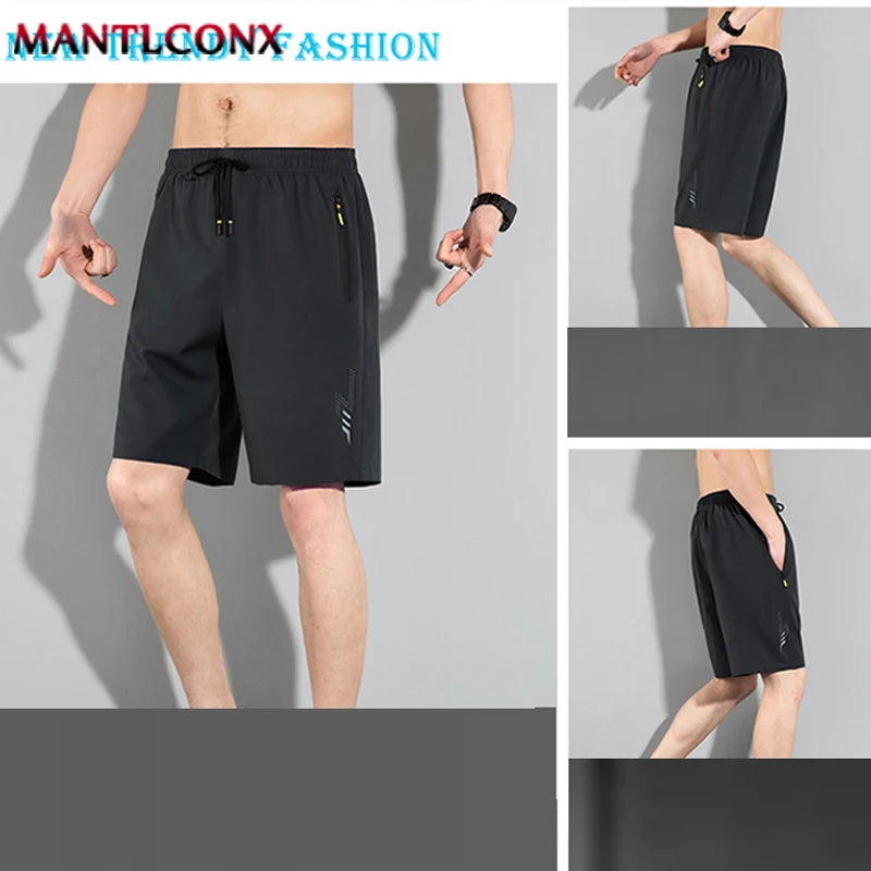 Shorts Men Casual Breathable Running Jogging Short Pants for Men Summer New Men's Shorts Quick Dry Sports Gym Fitness Bottom Man